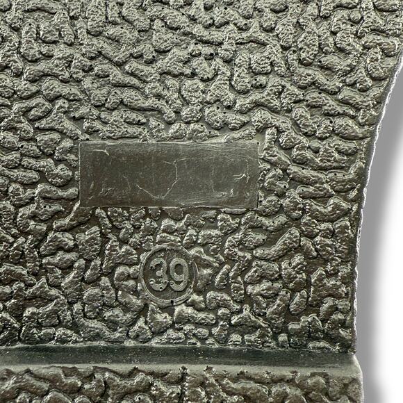 Artsy Pebbled Leather Pinwheel Rainbow Colorful Loafer Shoes Womens Sz 39 8 - Picture 6 of 6